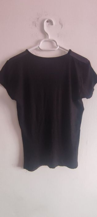 tricou dama M cu cristale si imagine ca nou