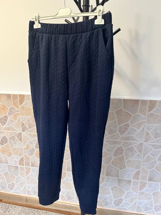 Pantaloni dama pentru acasă bleumarin