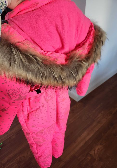 Комбинезон зимний для девочки, размер 116