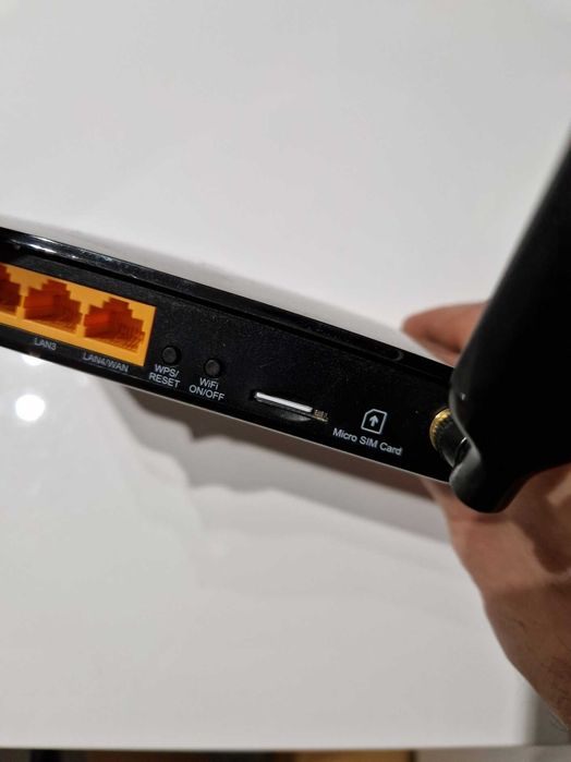 Router 4G LTE TP-Link TL-MR6400 Wireless N, cu SIM