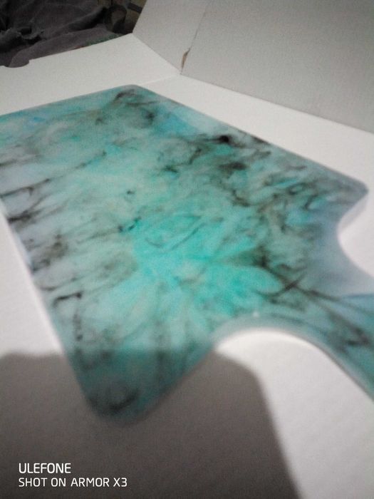 Ръчно изработени дъска за рязане, подарък, епоксидна смола 8 март