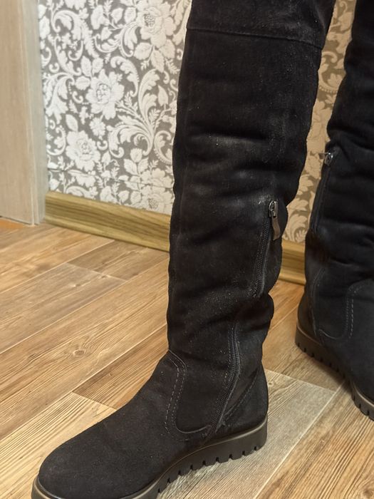 Сапоги натуралка полностью