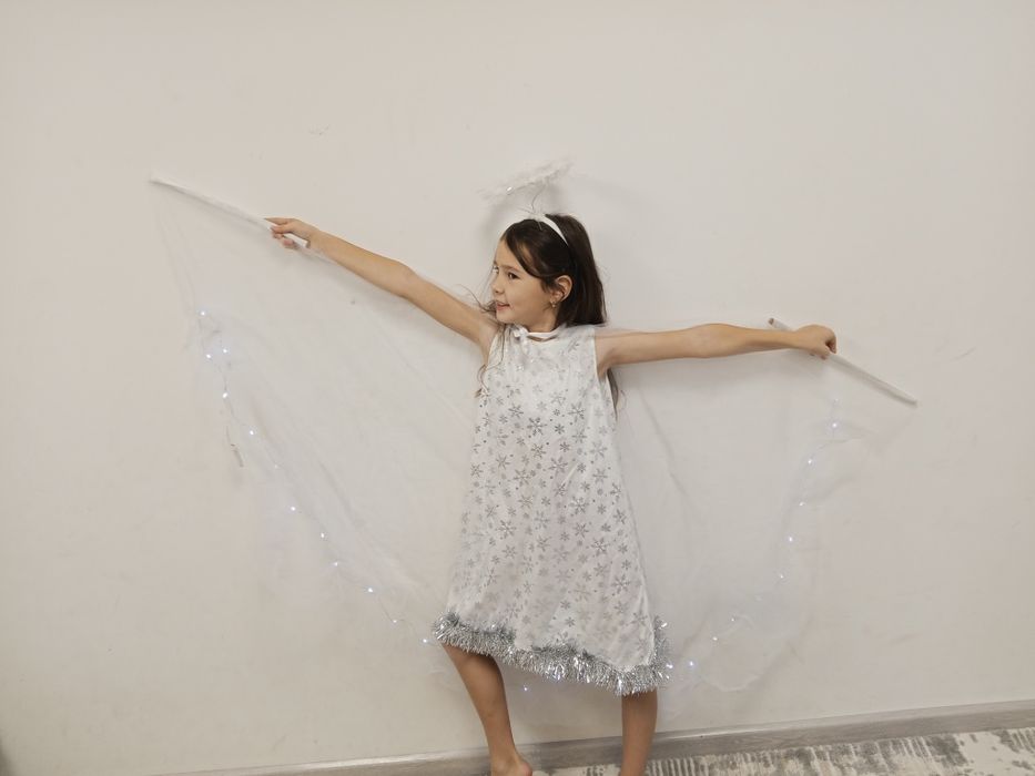 Костюм снежинки для девочки