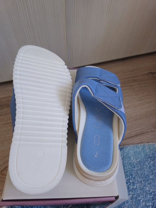 Papuci piele naturala
