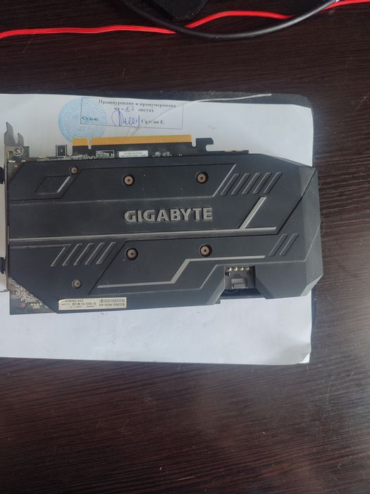 Видеокарта GTX 1660