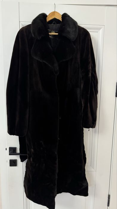 Шуба норковая бритая