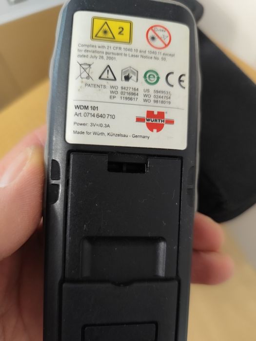 Würth WDM 101 Telemetru cu Laser