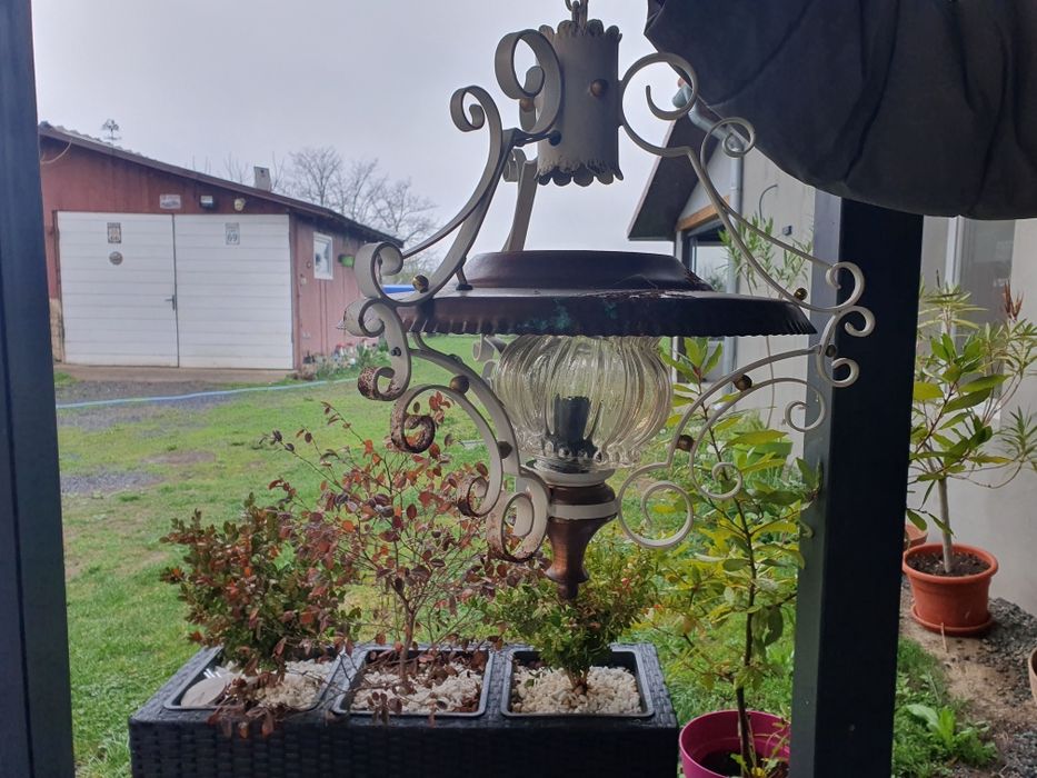 Lustra cupru vintage