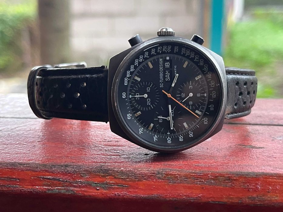 Ceas automatic SC-Turbo Design Valjoux 7750 (Orfina,Heuer Pasadena)