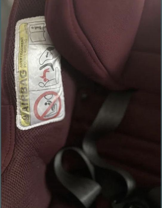 Scaun auto pentru copii Nuna, 0-4 ani, rotativ, cu baza, Plum