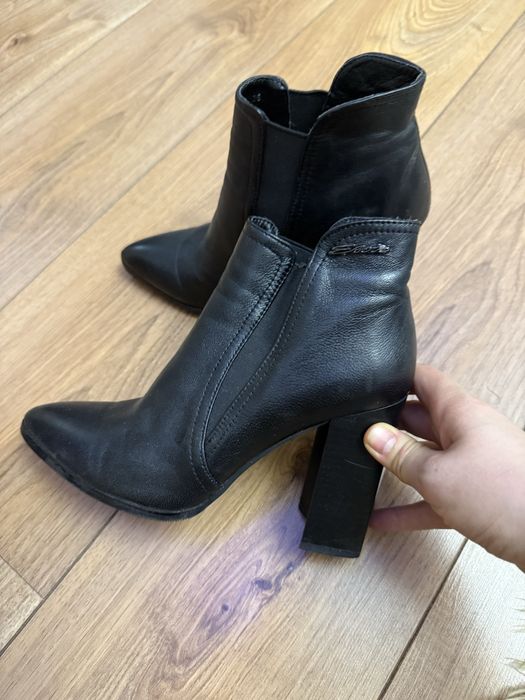 Ботильоны осень, натуральная кожа, 36 размер