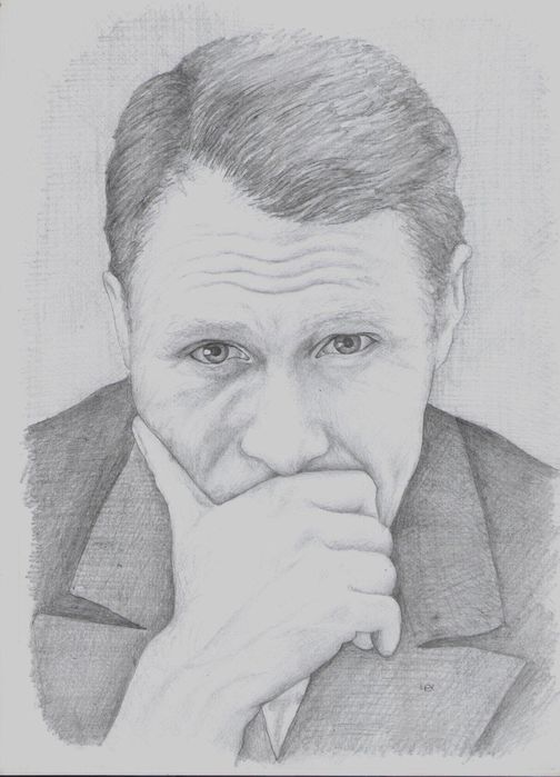 Портрет с фото, графика