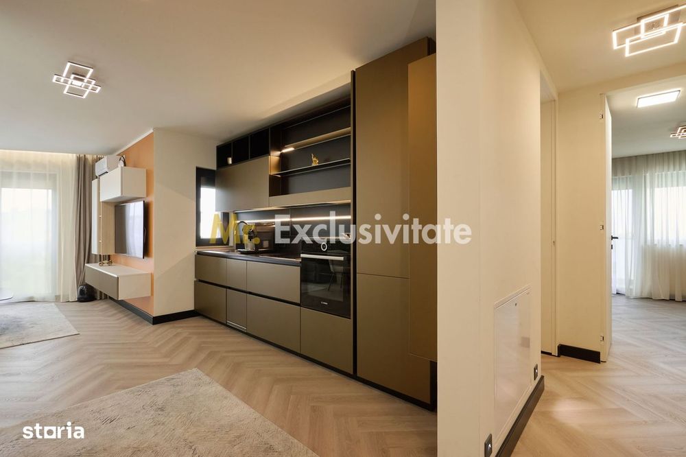 3 Camere|Centru|2026|2 Bai|2 Balcoane |Mobilat|Utilat