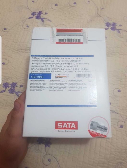 Pistol Vopsit Sata jet Sigilat