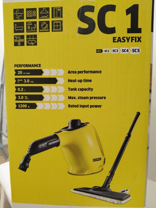 Пароочиститель karcher sc1