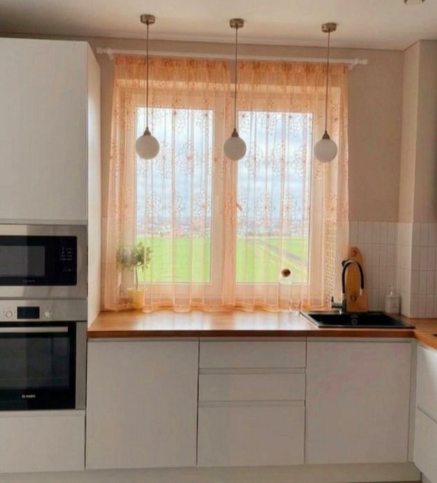 Тюль для кухни  шторы окно