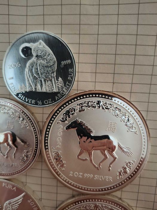 Сребро!! Сребър. Монети различни