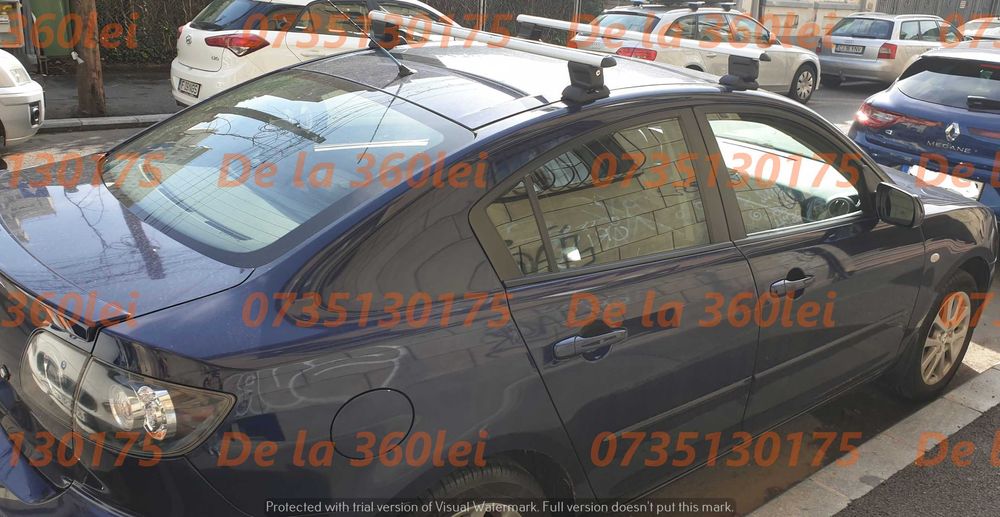 Bare transversale portbagaj MAZDA 2 3 5 6 CX3 CX5 CX7 ALUMINIU WINGBAR