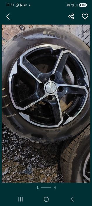 Резина Pereli R15  с дисками