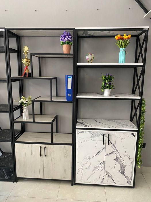 Стеллаж шкаф стол лофт  мебель shkaf stol jovon mebel