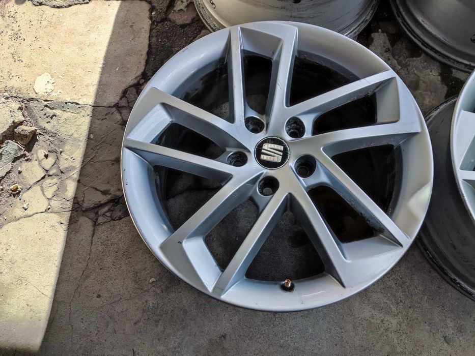 Skoda Seat VW 17 цола 5х112 оригинални алуминиеви лети джанти Сеат 5x112