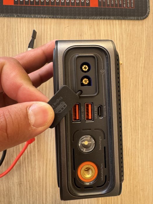 Baseus super energy 2в1 пусковое устройсто и компрессop