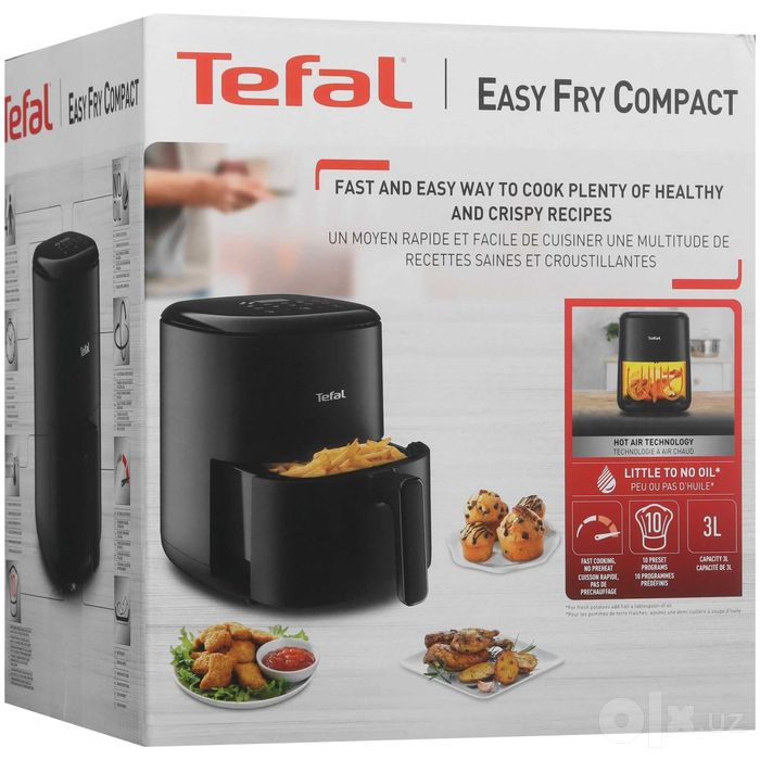# Аэрогриль Tefal Easy Fry Compact 1300 Вт 3 л (EY145810)