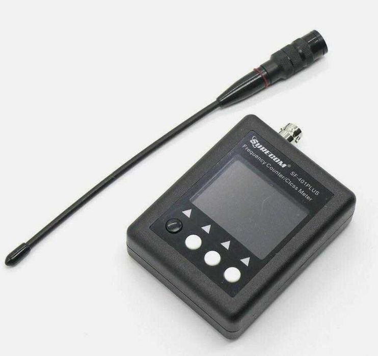 ШирокоСпектърен Честотомер Индикатор Сила Сигнал Измерва Радио Честота