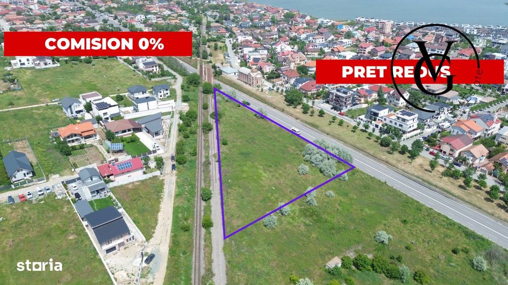 Teren intravilan - constructii - 5224 mp - Ovidiu