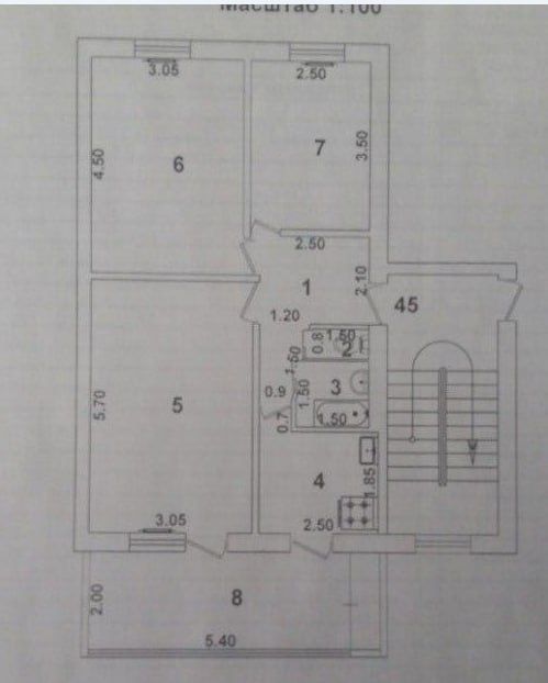Продается 3х комнатная Ц4 Бухара