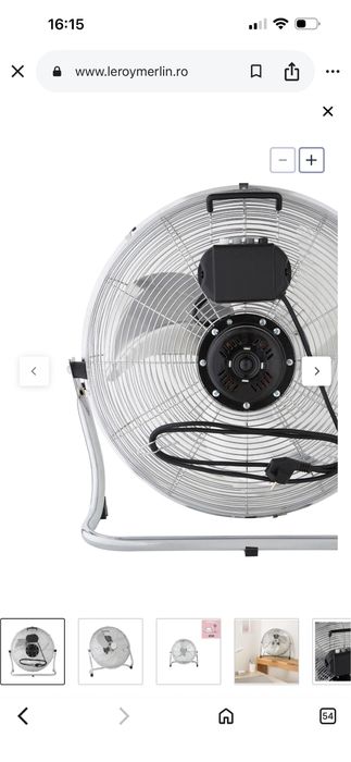 Vand ventilator  120w