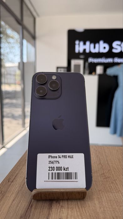 iPhone 14 Pro Max•256GB/77%Фиолетовый Айфон 14 Про Макс•256Гб/77%