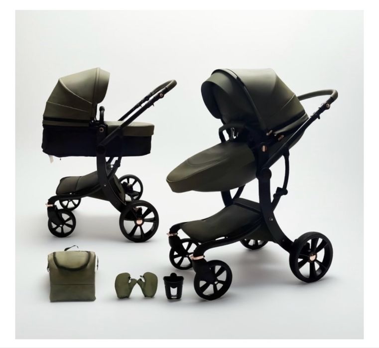 Продам коляску из экокожи