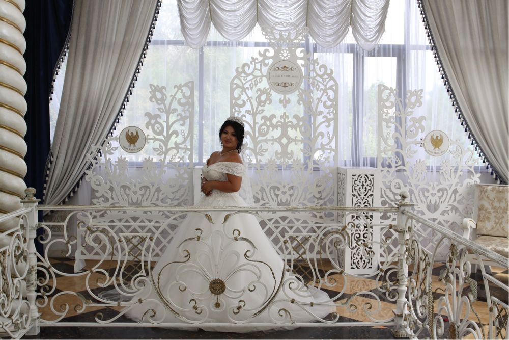 Продам свадебное платье 46р