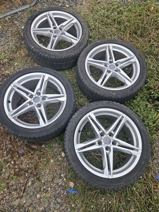 Vand jante 5x112 Audi,  18", ET 40,   cauciucuri 245 / 40 / 18