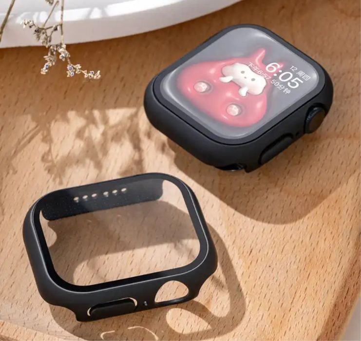 Husa Top Case Carcasa Margine Plastic Ceas Apple Watch Iphone