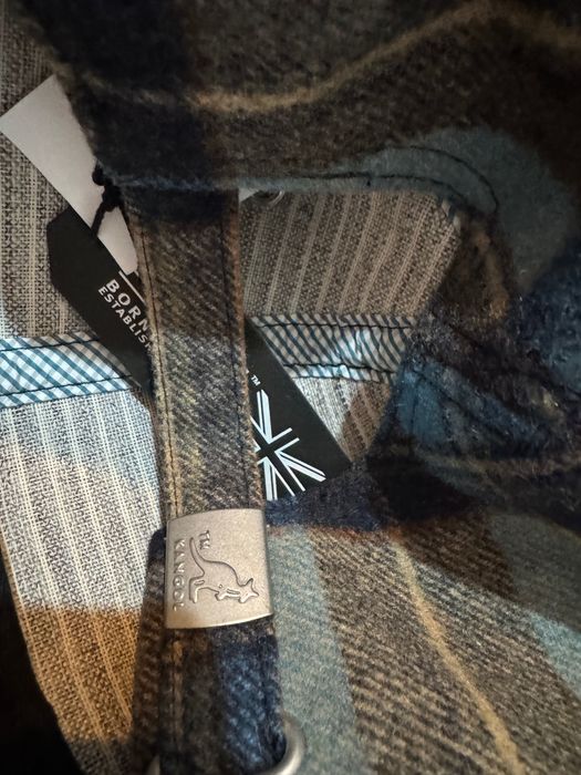 Sapca Kangol Tartan Brim Maro