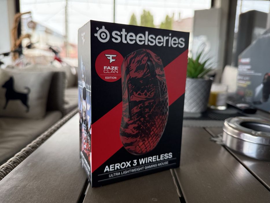Мишка steelseries aerox 3 wireless faze clan edition