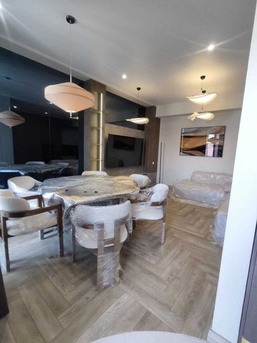 Таунхаус-3шт. Площадь 253м2, 269м2, 305м2. Кадастр. Казы махаля. Евро.