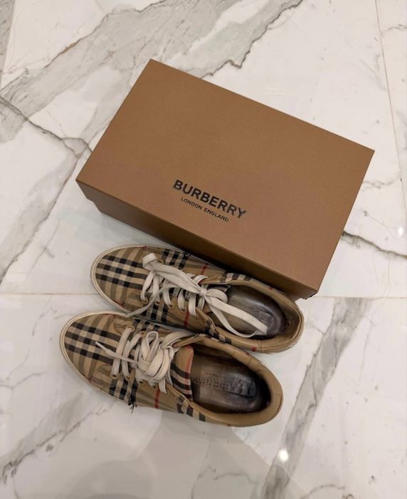BURBERRY кеды оригинальные
