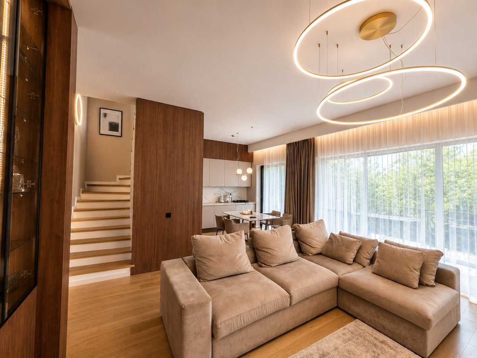 Direct proprietar | Duplex premium 107 mp | Schüco | Încălzire în pardoseală | Mobilat complet | Corbeanca