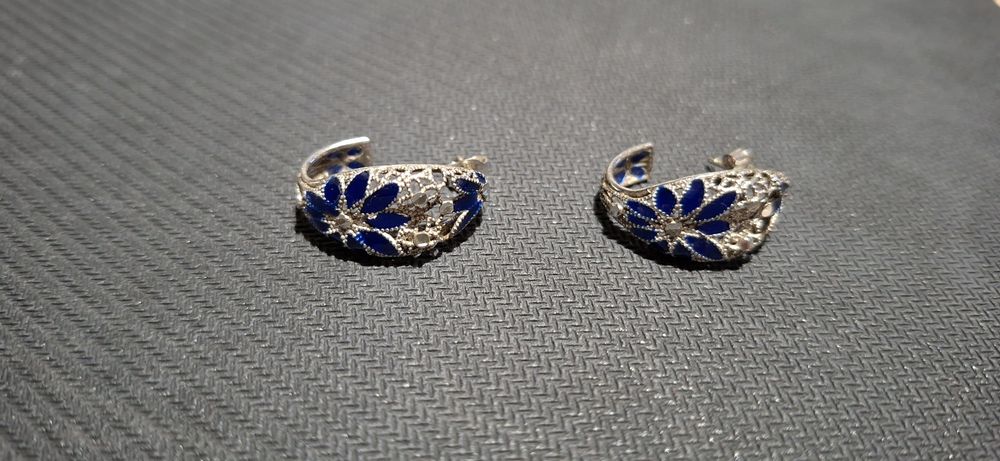 Сребърни обеци модел 2007 година