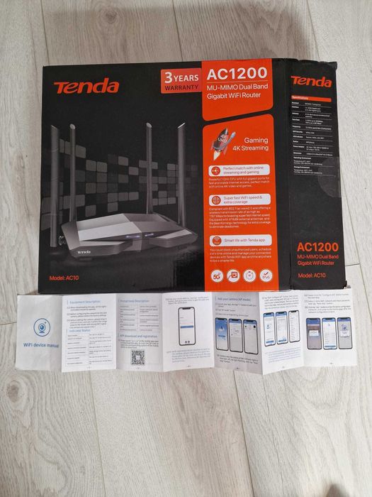 Router Wireless Tenda Functional cu camera ascunsa Spy cam Spion Video