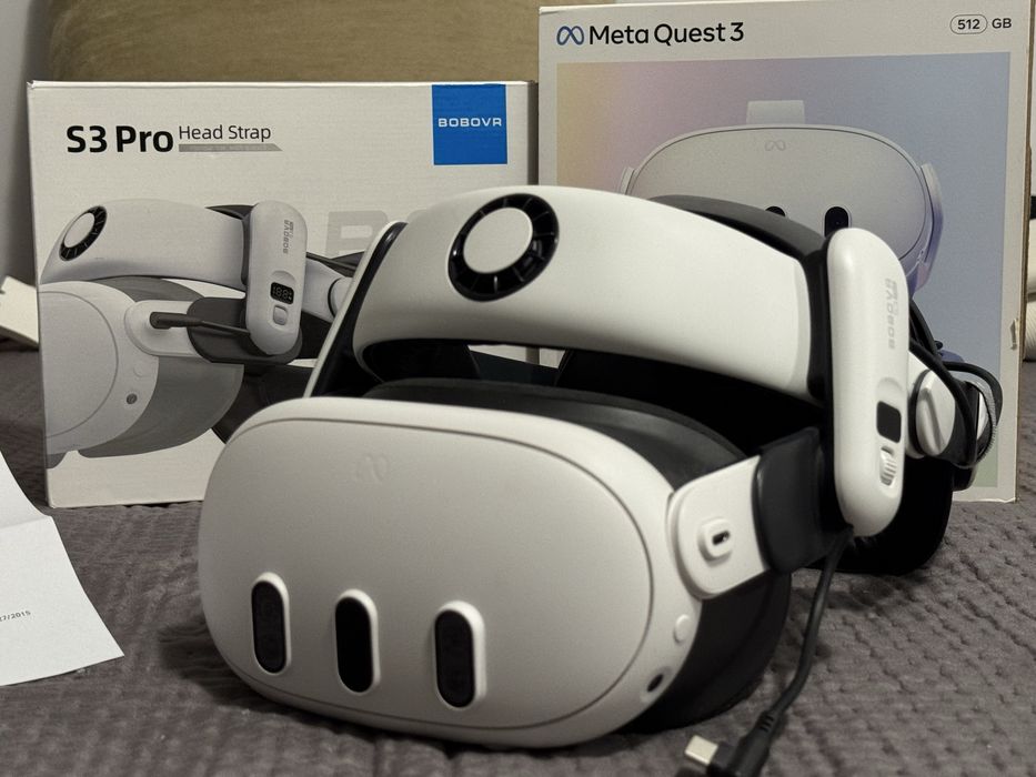 (Oculus) Meta Quest 3 – 512 GB + factura + accesorii