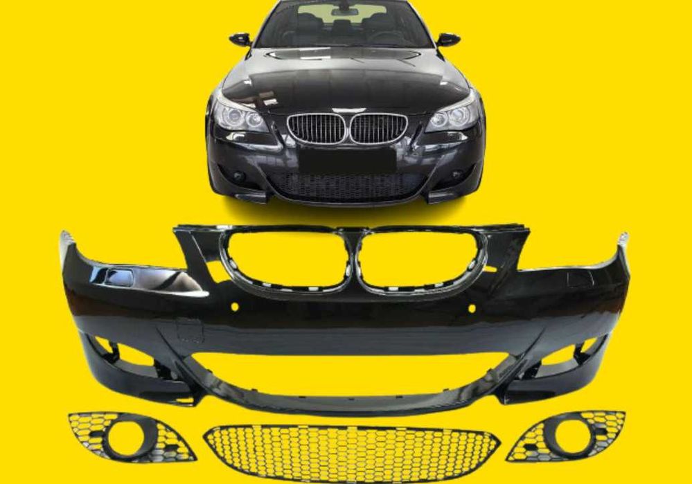Bara fata M Look BMW seria 5 E60/E61 03-10 Negru