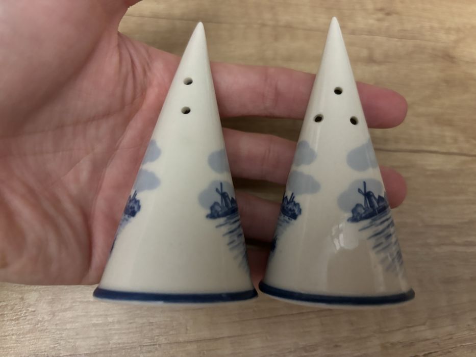 Vand set solnite sare - piper, ceramic, suvenir deosebit Olanda