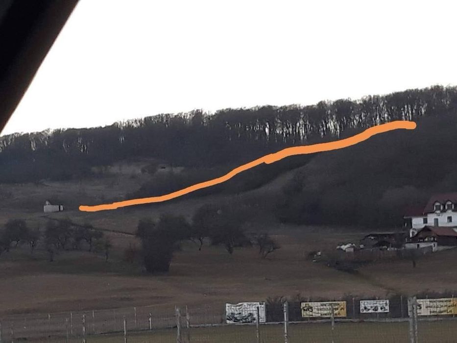 Teren de vânzare 2200mp extravilan, Bradu/sibiu