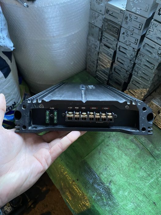 TOXIC (Черепа) -Качествен и Мощен 2 канален авто бас усилвател за кола