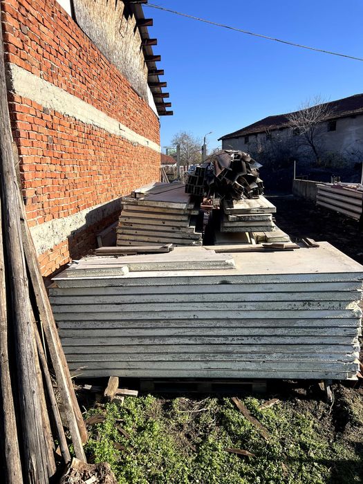 Бунгало (разглобено), панели и алуминиева конструкция