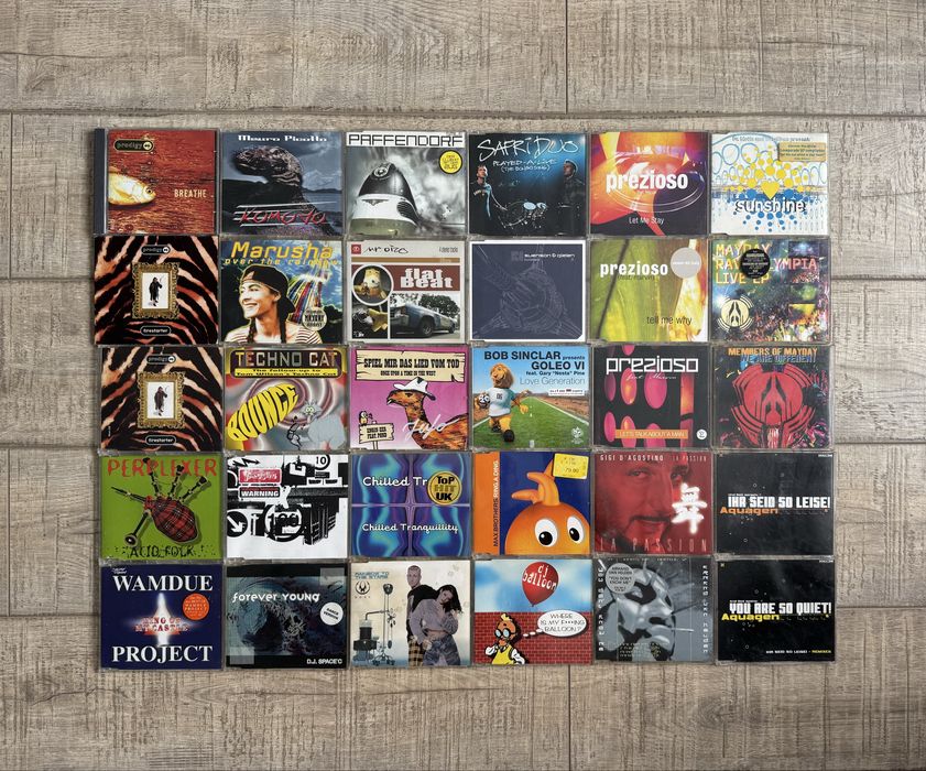 Pachet 4 - 60 maxi singles (MCD) muzica Eurodance anii 90